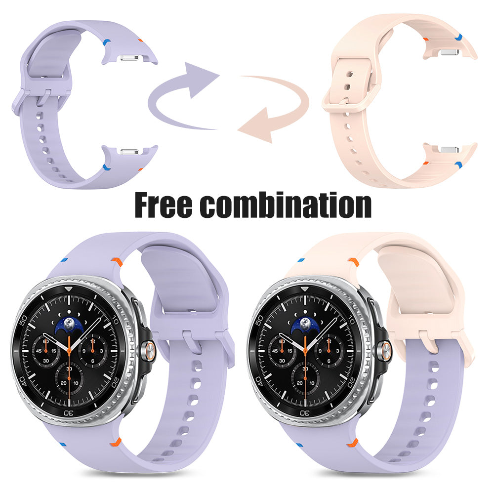 Samsung Galaxy Watch 8/ 8 Classic Silicone Sport Watch Strap Band